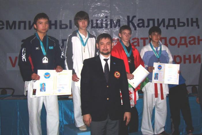 Kata winners, age 14-15